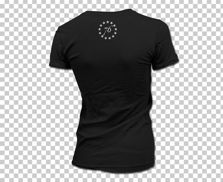 T-shirt Hoodie Crew Neck Top Clothing PNG, Clipart, Active Shirt, Betsy Ross, Black, Brand, Clothing Free PNG Download