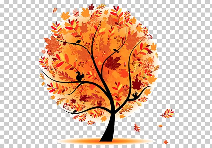 Tree Autumn Cartoon PNG, Clipart, Art, Autumn, Autumn Tree, Beautiful Autumn, Branch Free PNG Download