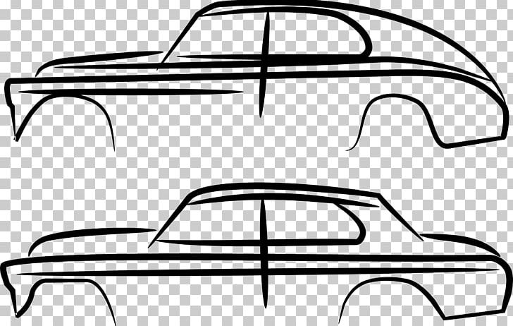 Car Silhouette Drawing PNG, Clipart, Angle, Artwork, Automotive Design, Automotive Exterior, Black And White Free PNG Download