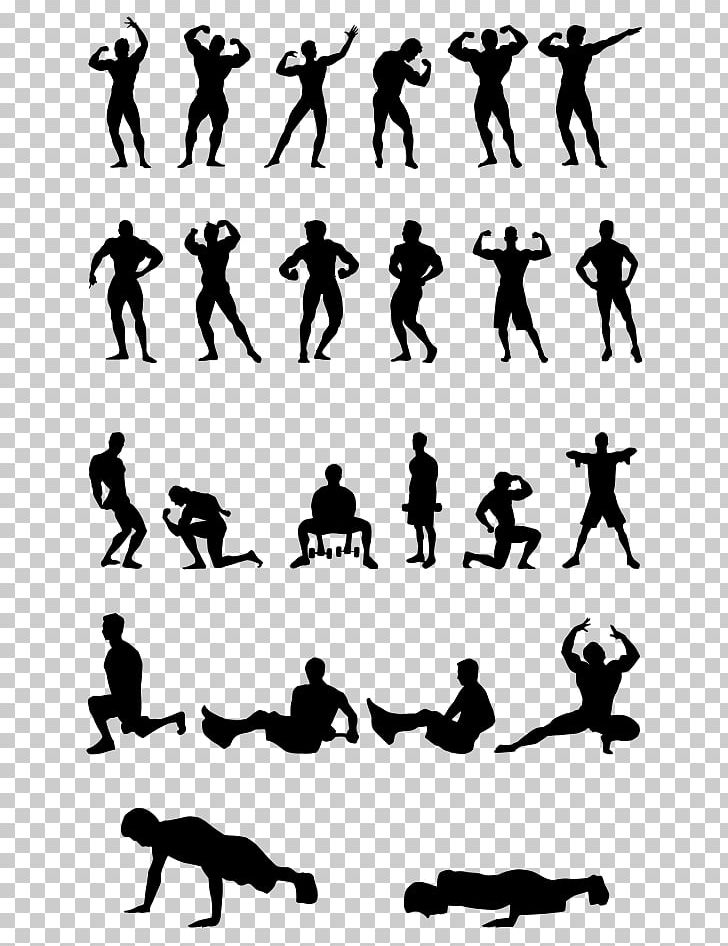 Physical Fitness Bodybuilding Computer File PNG, Clipart, Action, Action Sports, Arm, Black And White, Clip Art Free PNG Download
