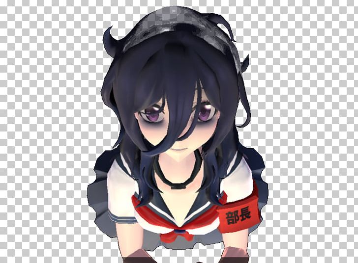 Character Black Hair Yandere Fiction PNG, Clipart, Action Figure, Anime, Black Hair, Blazer, Book Free PNG Download
