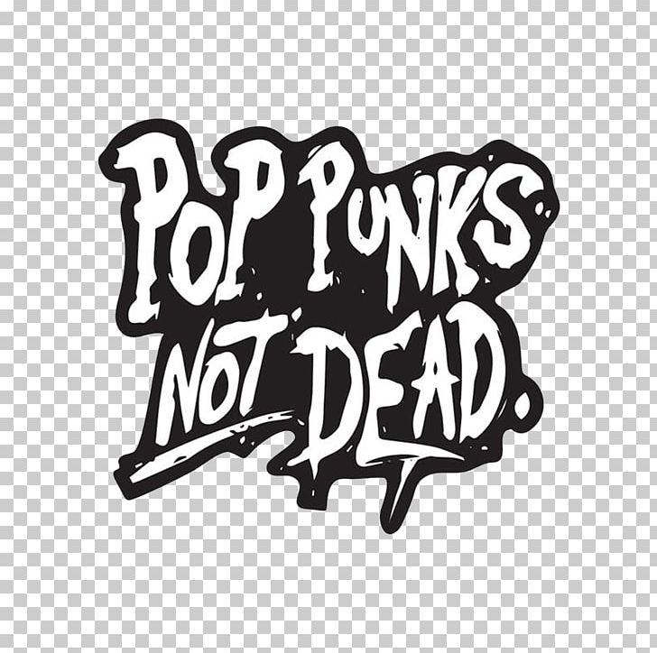 Pop Punks Not Dead Tour Punk Rock New Found Glory Clipart, Art, Black