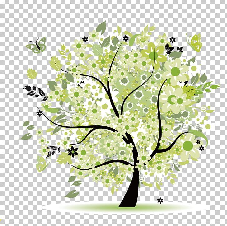 Tree Spring PNG, Clipart, Branch, Christmas Tree, Coconut Tree, Color, Creative Free PNG Download