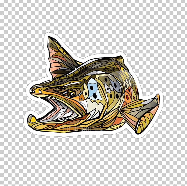 Fly Fishing Decal Sticker Brown Trout PNG, Clipart, Brandon, Brook Trout, Brown, Brown Trout, Bumper Sticker Free PNG Download