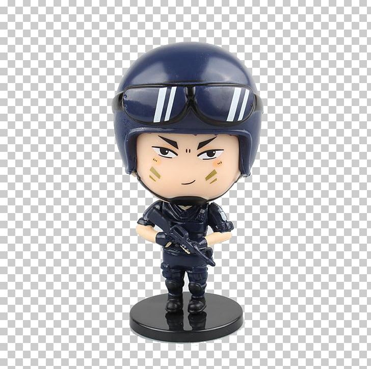 Q-version Police Officer Cartoon SWAT PNG, Clipart, Action Figure, Armed, Baseball Equipment, Chinese Public Security Bureau, Figurine Free PNG Download