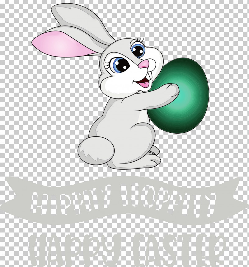 Easter Bunny PNG, Clipart, Cartoon, Easter Bunny, Easter Day, Flower, Happy Easter Free PNG Download