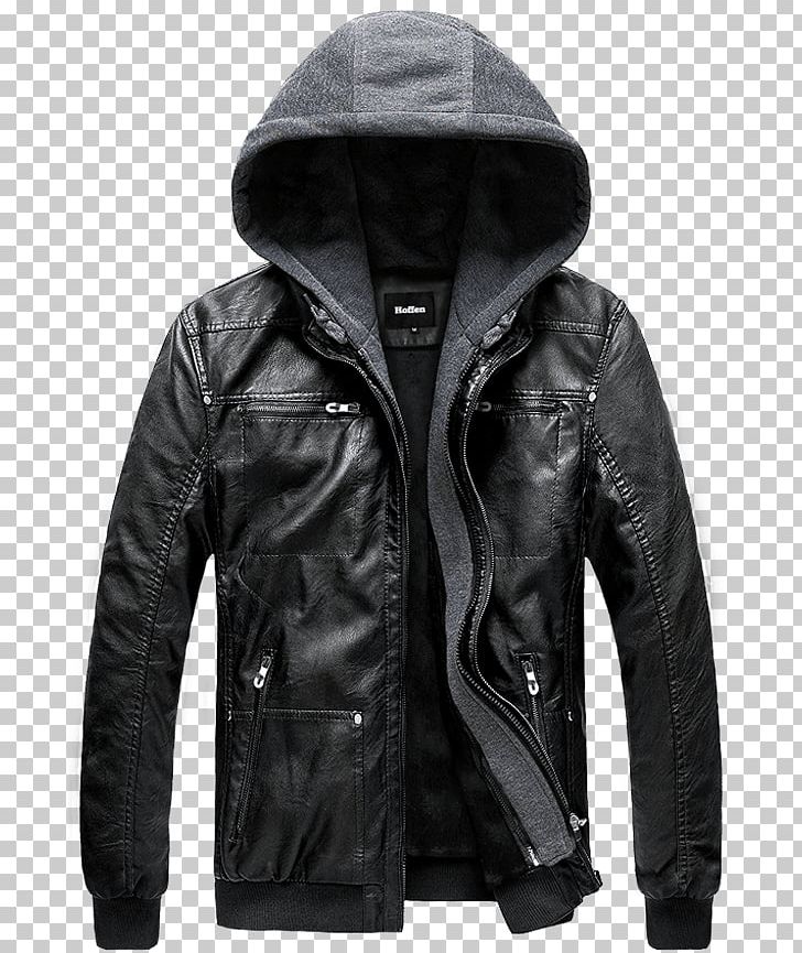 Hoodie Leather Jacket PNG, Clipart, Artificial Leather, Black, Classy, Clothing, Coat Free PNG Download