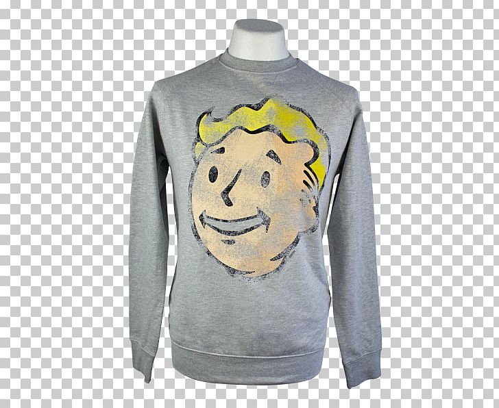 Long-sleeved T-shirt Hoodie Fallout 4 PNG, Clipart, Bluza, Clothing, Fallout, Fallout 4, Fallout Vault Boy Free PNG Download