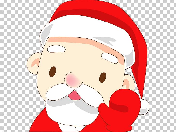 Santa Claus Christmas Gift PNG, Clipart, Creative Christmas, Encapsulated Postscript, Face, Fictional Character, Hand Free PNG Download