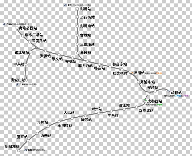 Rail Transport Chengdu–Dujiangyan Intercity Railway 成都市域鐵路 Urban Rail Transit In China PNG, Clipart, Angle, Area, Beijing Subway, Chengdu, China Free PNG Download