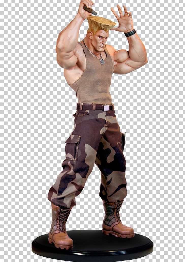 Street Fighter II: The World Warrior Guile Figurine Statue PNG, Clipart, Action Figure, Action Toy Figures, Aggression, Akuma, Barechestedness Free PNG Download