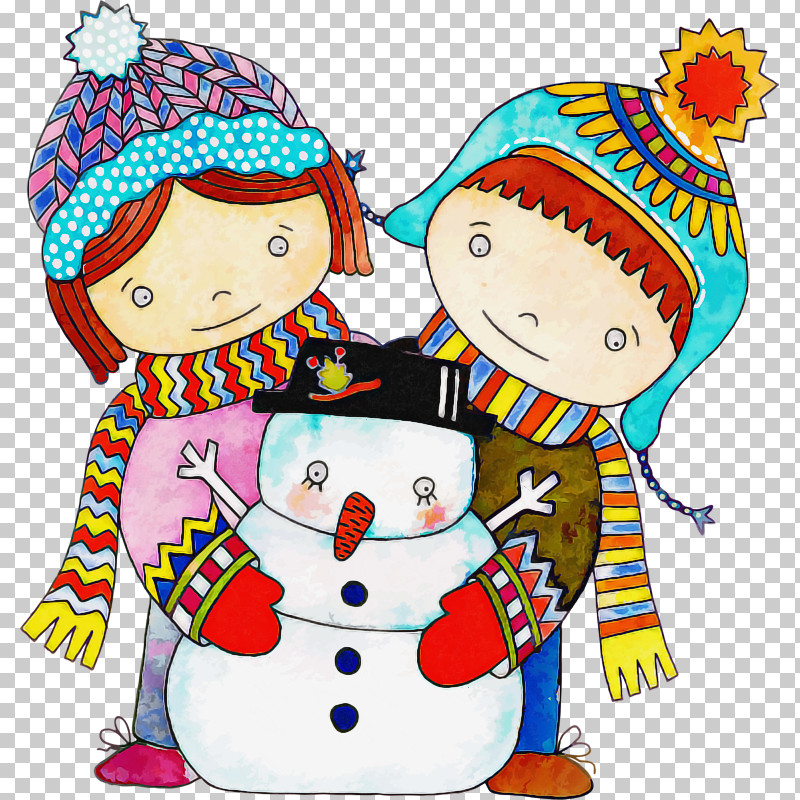 Snowman PNG, Clipart, Cartoon, Cheek, Interaction, Playing In The Snow, Snowman Free PNG Download