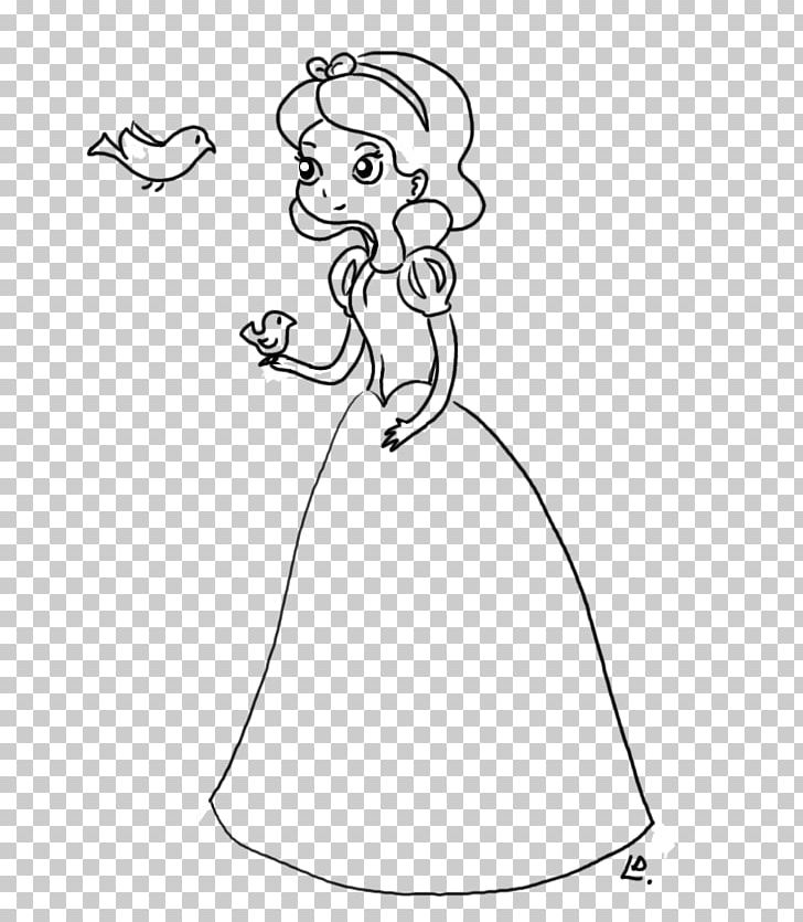 Drawing Snow White Coloring Book Sketch Line Art PNG, Clipart, Angle, Arm, Art, Black, Cartoon Free PNG Download