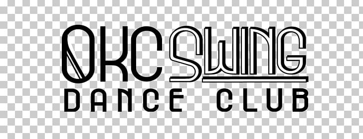 Oklahoma City Swing Dance Club Logo West Coast Swing PNG, Clipart, Area, Ballroom Dance, Black, Black And White, Brand Free PNG Download