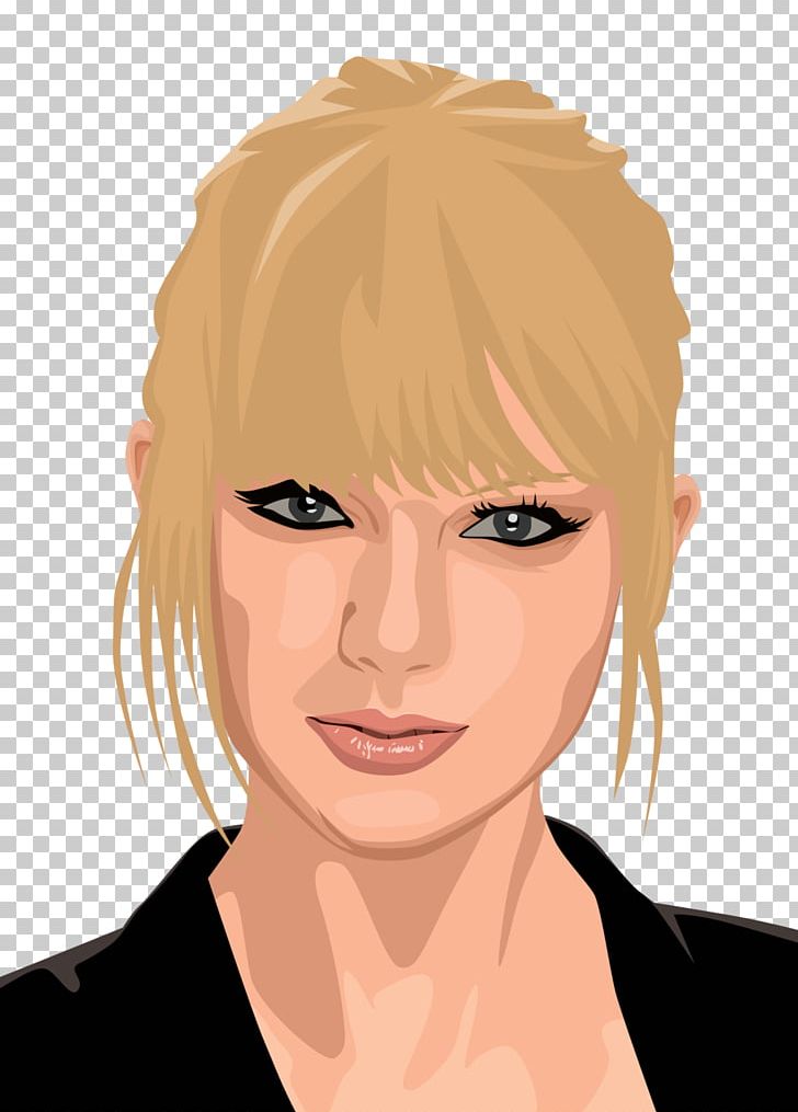 Taylor Swift Vexel Digital Art PNG, Clipart, Bangs, Beauty, Black Hair, Blond, Brown Hair Free PNG Download
