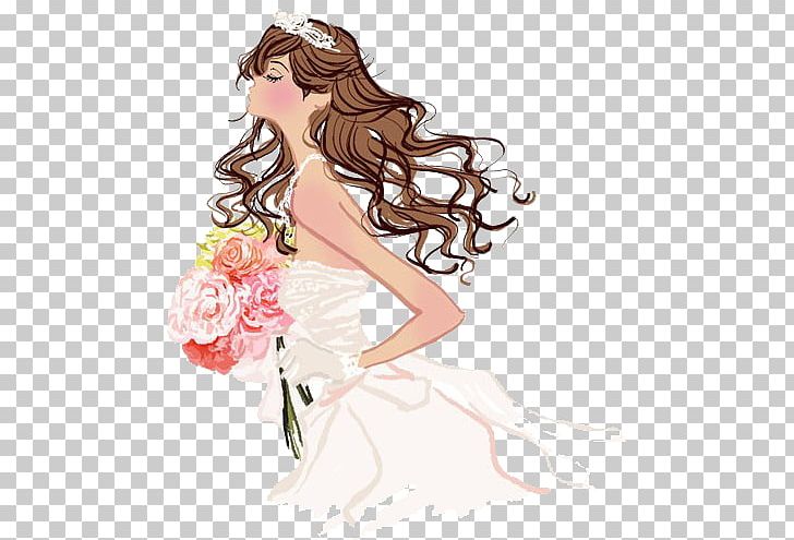 Contemporary Western Wedding Dress Bride Marriage Illustration PNG, Clipart, Anime, Brides, Fashion, Fashion Design, Fashion Illustration Free PNG Download