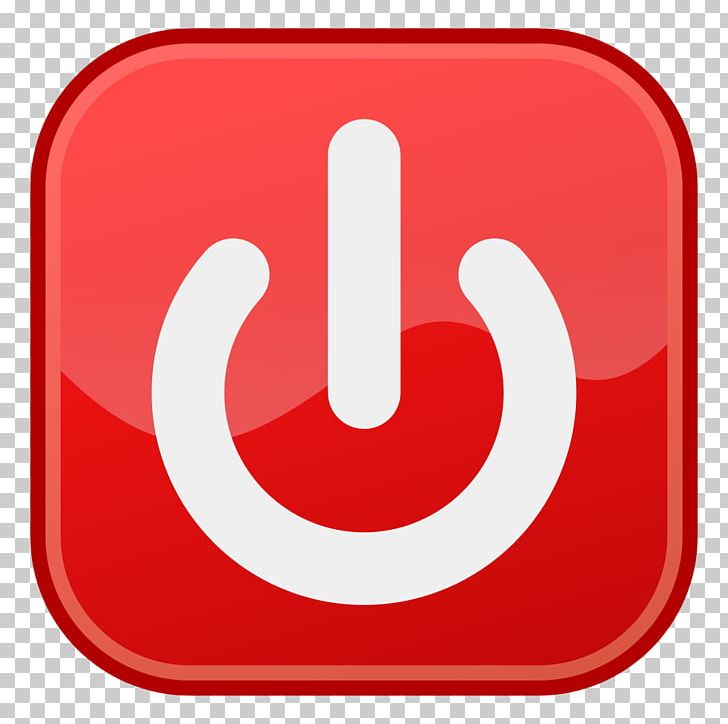 Shutdown Computer Icons Scalable Graphics PNG Clipart Area Brand