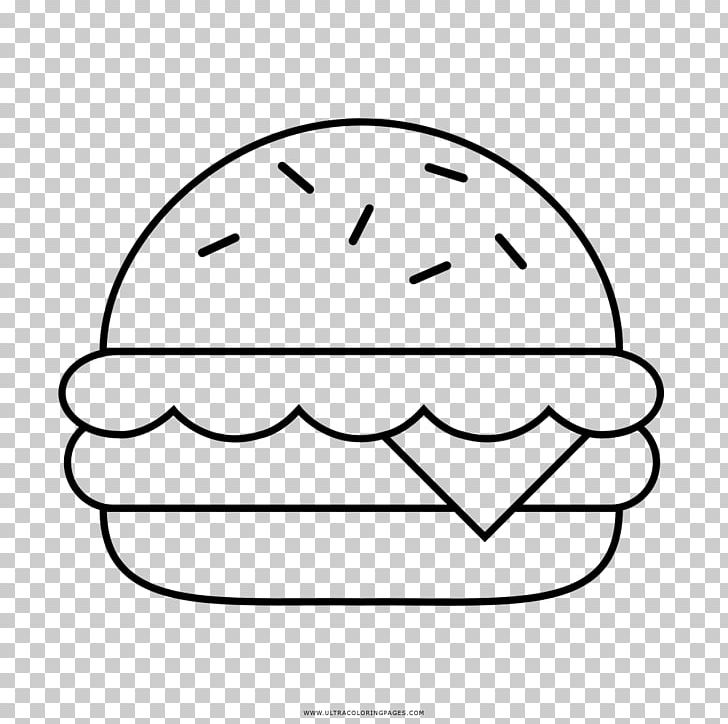 Hamburger Cheeseburger Fast Food Drawing Coloring Book PNG, Clipart, Ausmalbild, Black, Black And White, Burger King, Cheese Free PNG Download