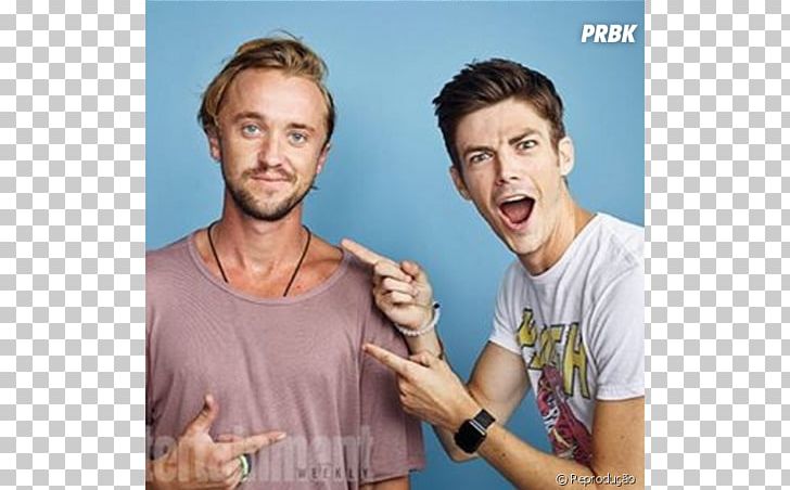 Tom Felton Grant Gustin The Flash Draco Malfoy PNG, Clipart,  Free PNG Download