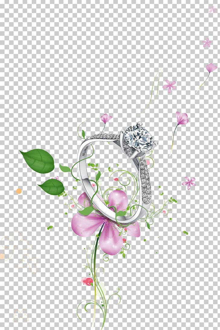 Falling In Love Wedding Ring Diamond PNG, Clipart, Blo, Branch, Cut Flowers, Diamond, Diamonds Free PNG Download