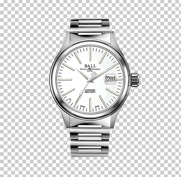 BALL Watch Company Enterprise Rent-A-Car White Automatic Watch PNG, Clipart, Automatic Watch, Ball Watch Company, Bracelet, Brand, Buckle Free PNG Download