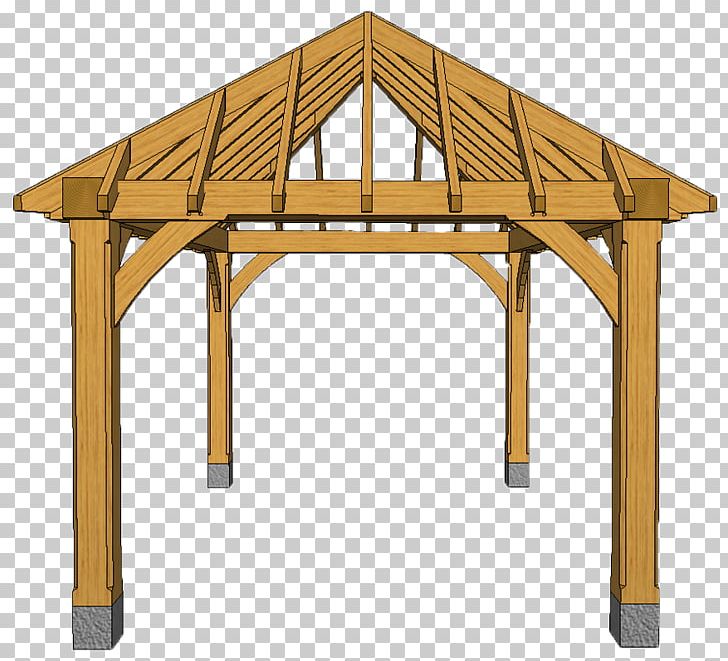 Gazebo Pergola Roof Timber Framing Garden PNG, Clipart, Angle, Backyard, Bent, Garden, Garden Furniture Free PNG Download