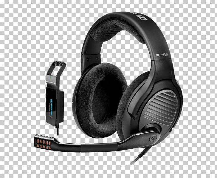 Microphone Sennheiser PC 363D Headphones Surround Sound PNG, Clipart, 71 Surround Sound, Audio, Audio Equipment, Electronic Device, Electronics Free PNG Download