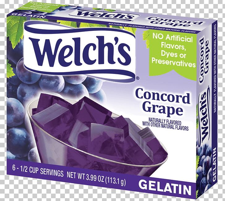 Concord Grape Welch's Jel Sert Gelatin Jell-O PNG, Clipart,  Free PNG Download