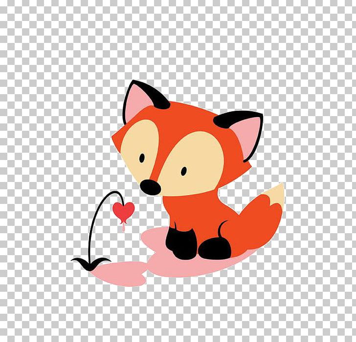 Red Fox Valentines Day Infant Cuteness PNG, Clipart, Animals, Art, Bodysuit, Carnivoran, Cartoon Free PNG Download