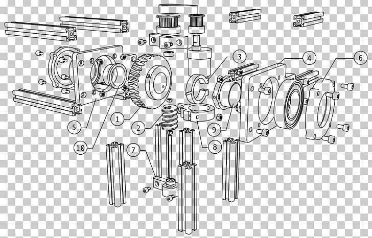 SatNOGS Antenna Rotator Hackaday 3D Printing PNG, Clipart, 3d Printing, Angle, Antenna Rotator, Auto Part, Azimuth Free PNG Download