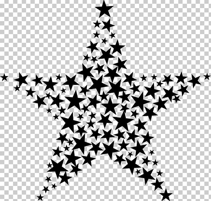 Fractal Art Star PNG, Clipart, Black, Black And White, Christmas, Christmas Decoration, Christmas Ornament Free PNG Download