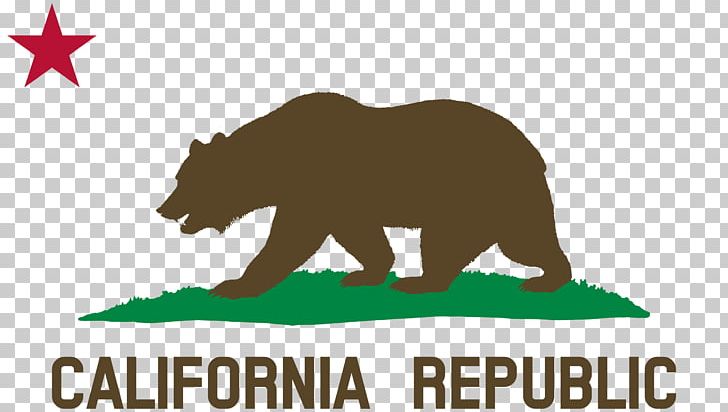 Flag Of California California Republic Flag Of The United States Banner PNG, Clipart, Bear, Brand, California, Carnivoran, Fauna Free PNG Download