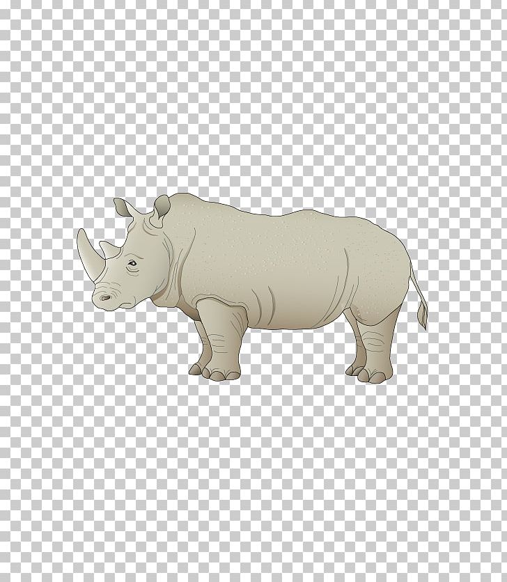 Rhinoceros 3D PNG, Clipart, Animal, Animals, Cartoon Rhino, Cattle Like Mammal, Color Image Free PNG Download