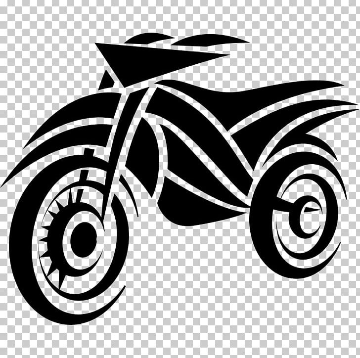 Motorcycle All-terrain Vehicle Tattoo PNG, Clipart, Allterrain Vehicle, Art, Automotive Design, Black And White, Cars Free PNG Download