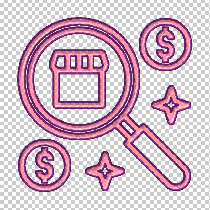 Shop Icon Search Icon Shopping Icon PNG, Clipart, Pink, Search Icon, Shop Icon, Shopping Icon, Symbol Free PNG Download