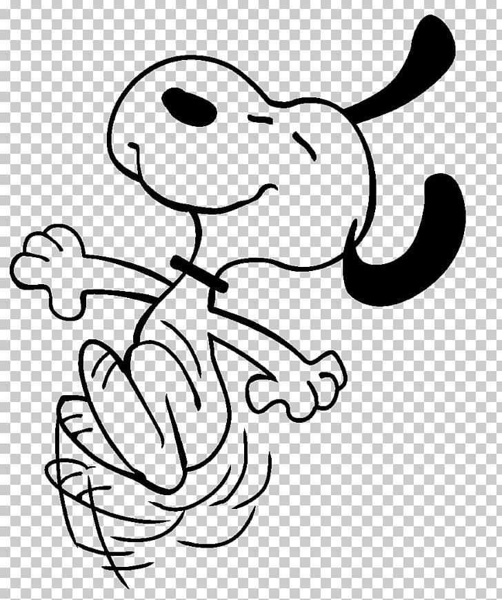 Snoopy Dance Peanuts Art PNG, Clipart, Angle, Animation, Black, Black And White, Carnivoran Free PNG Download