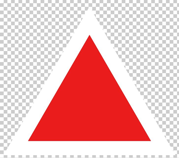 Triangle Area Red Brand PNG