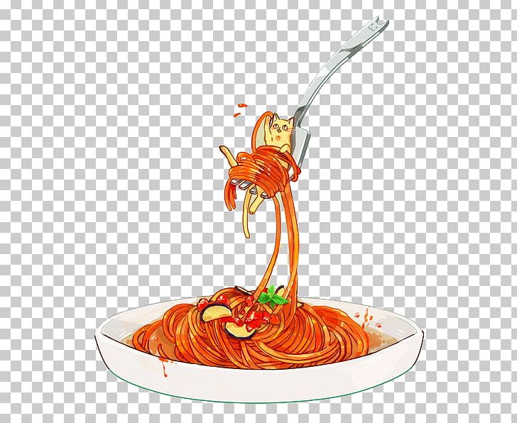 Doughnut Pasta Mie Ayam Italian Cuisine Spaghetti With Meatballs PNG, Clipart, Cartoon, Creative, Creative Illustration, Cuisine, Fictional Character Free PNG Download