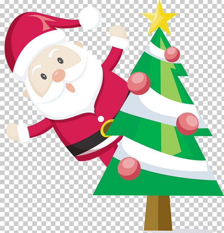 Santa Claus Christmas Tree PNG, Clipart, Art, Christmas, Christmas Decoration, Christmas Ornament, Christmas Tree Free PNG Download