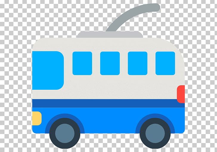 Trolleybus Emoji Motor Vehicle Transport PNG, Clipart, Blue, Brand, Bus, Car, Electric Blue Free PNG Download