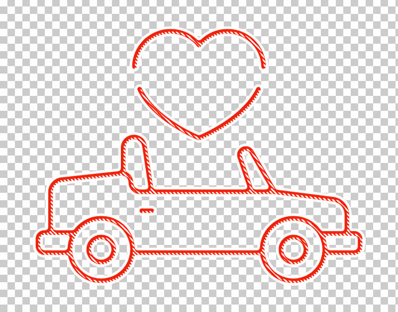 Wedding Icon Wedding Car Icon Car Icon PNG, Clipart, Car Icon, Geometry, Heart, Line, M095 Free PNG Download