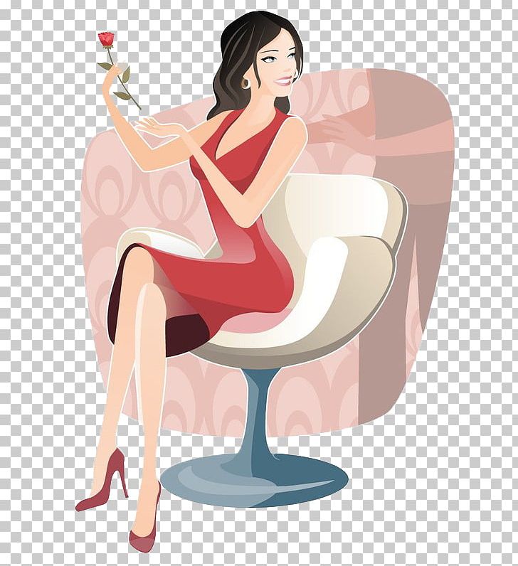 Beauty Drawing PNG, Clipart, Anime, Art, Beauty Parlour, Business Woman, Chair Free PNG Download