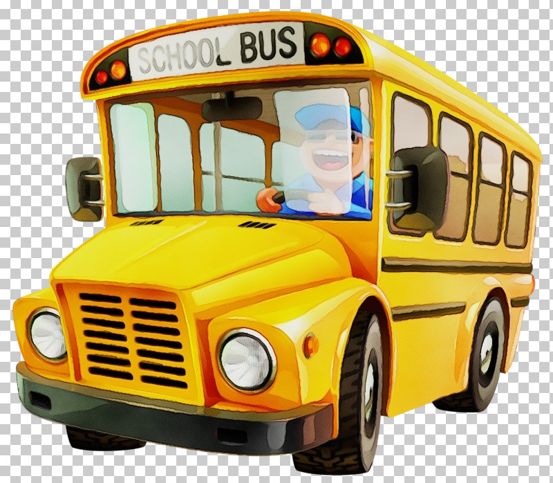 School Bus PNG, Clipart, Bus, Car, Land Vehicle, Paint, Public Transport Free PNG Download
