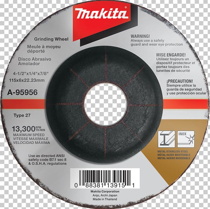 Grinding Wheel Makita Tool Grinding Machine PNG, Clipart, Abrasive, Bench Grinder, Compact Disc, Cutting, Drilling Free PNG Download