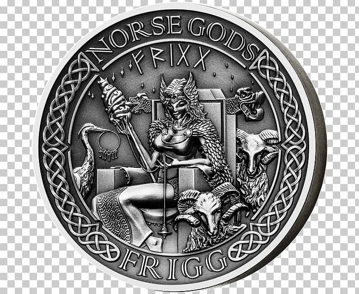 Odin Coin Norse Mythology Frigg Norsemen PNG, Clipart, Baldr, Black And White, Coin, Currency, Deity Free PNG Download