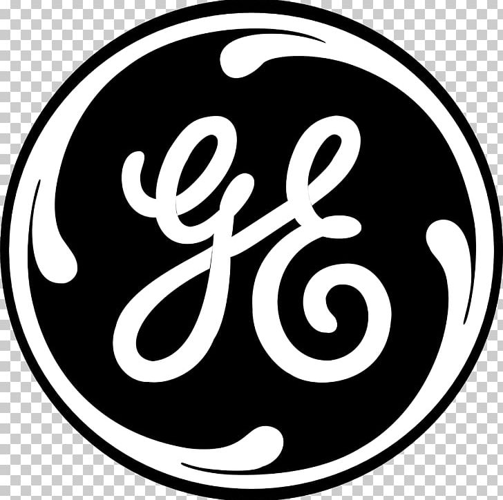 General Electric Logo Company NYSE:GE Business PNG, Clipart, Alstom, Area, Black And White, Brand, Business Free PNG Download