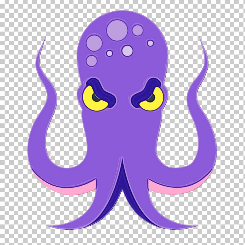 Octopus Violet Purple Cartoon Octopus PNG, Clipart, Cartoon, Food Cartoon, Giant Pacific Octopus, Octopus, Paint Free PNG Download