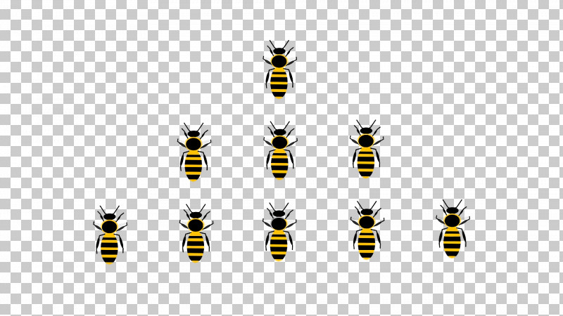 Honey Bee Bees Yellow Meter Font PNG, Clipart, Bees, Honey, Honey Bee, Meter, Yellow Free PNG Download