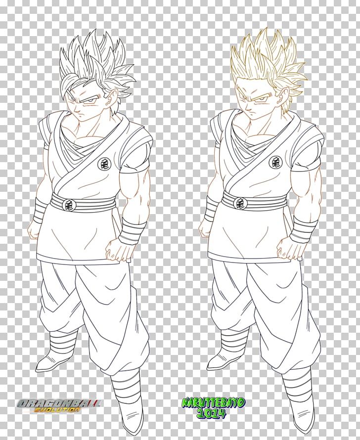 Goku Cartoon Character PNG, Clipart, 1080p, Anime, Art, Artist, Black And White Free PNG Download