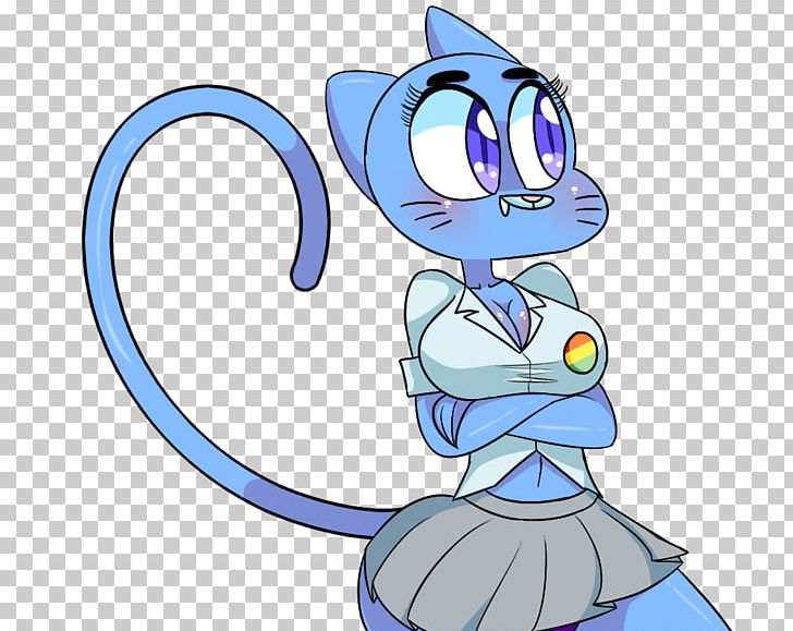 Nicole Watterson Cat Fan Art Character PNG, Clipart, Amazing World Of Gumball, Animals, Anime, Area, Art Free PNG Download